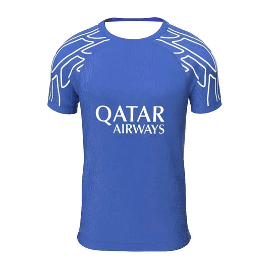 24-25 Men's PSG Fourth Jersey Football Oversized Sports