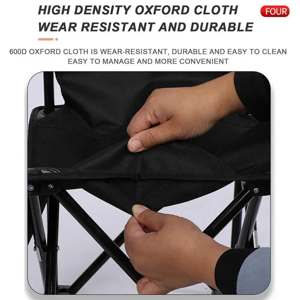 Camping Chair Outdoor Folding Beach Multifunctional