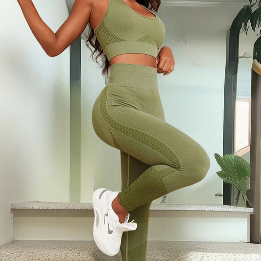 Women's Tracksuit Fitness Suit Yoga Sets Sportswear