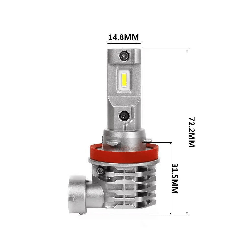 2pcs 30000LM LED H4 H7 9003 LED Canbus