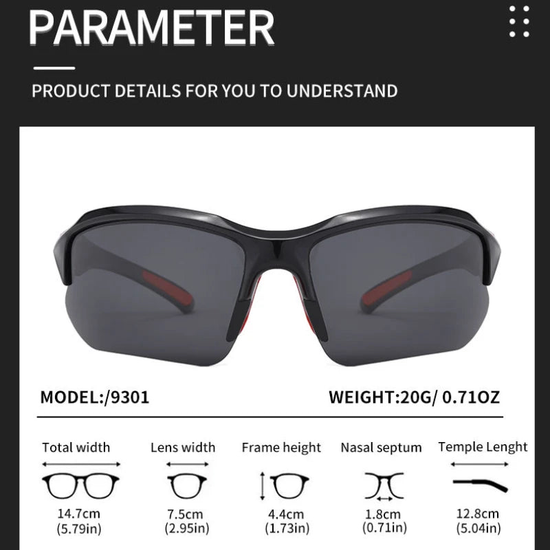 Cycling Polarized Sunglasses for Hiking Fishing