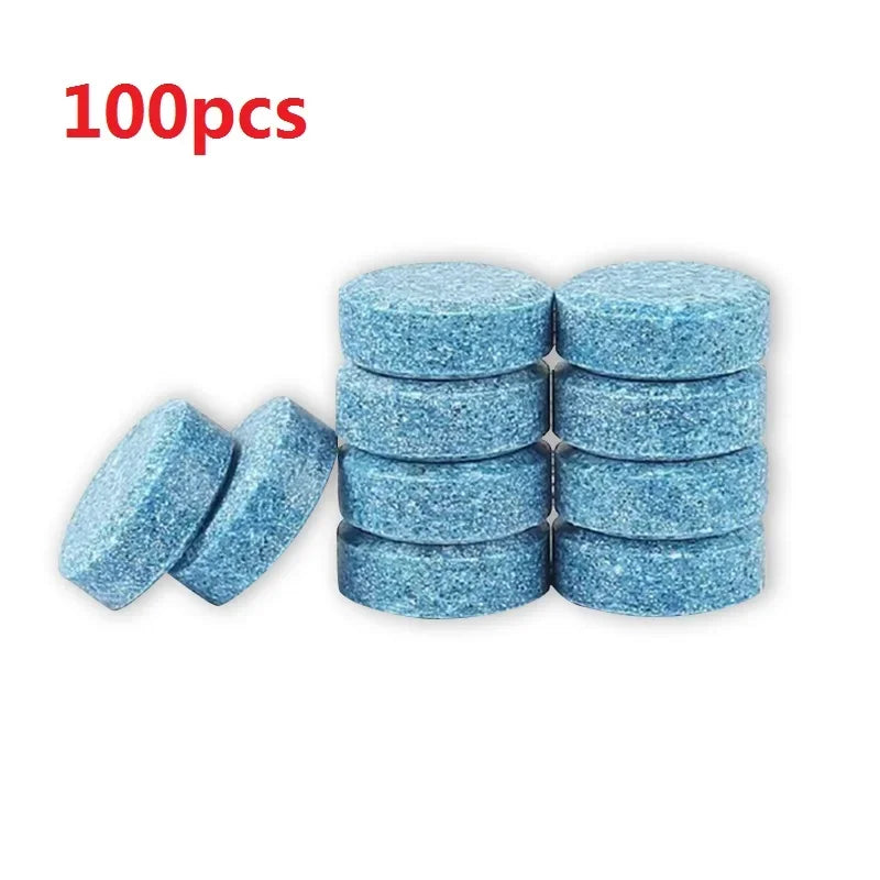 Geconcentreerde tabletten voor ruitenwisservloeistof voor auto's,