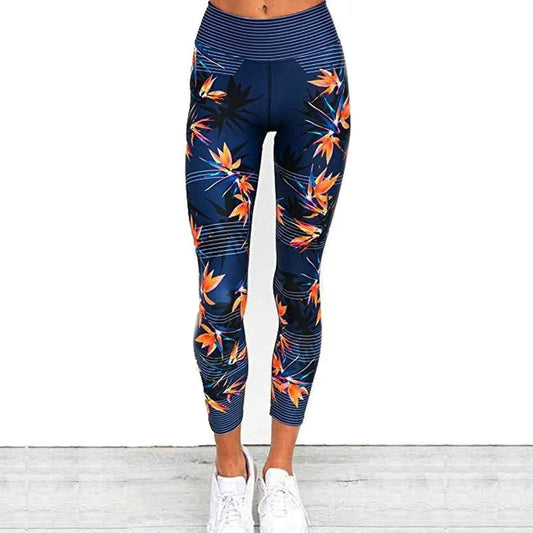 Leggings Fashion Camouflage Maple Leaf