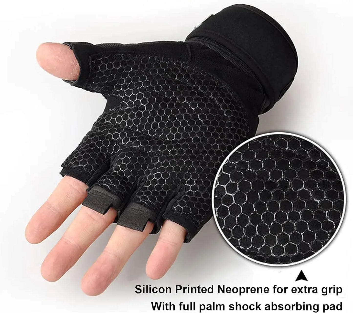 Cycling Gloves Gloves Half Finger Gloves Anti-Slip