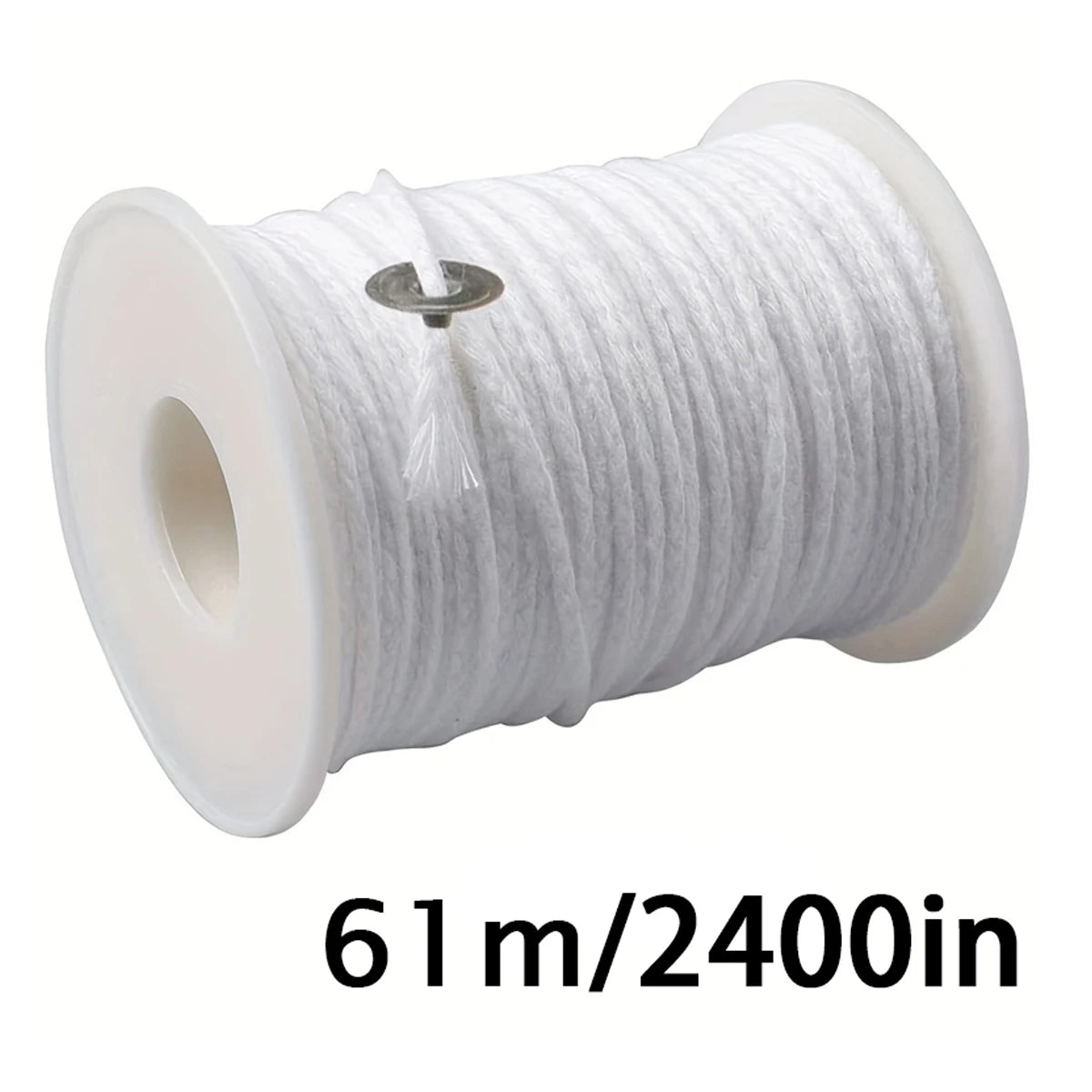 61m Cotton Woven Candle Wick DIY Handmade