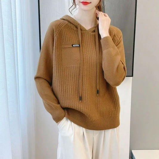 Hooded Hoodie For Women Pullovers
