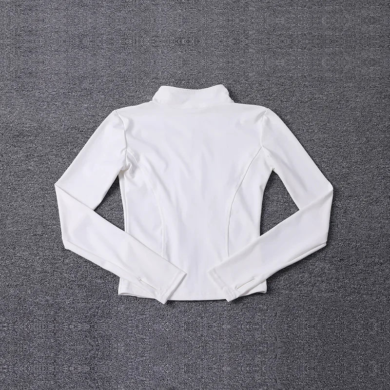 Sport Jacket Yoga Tops Women's Costume
