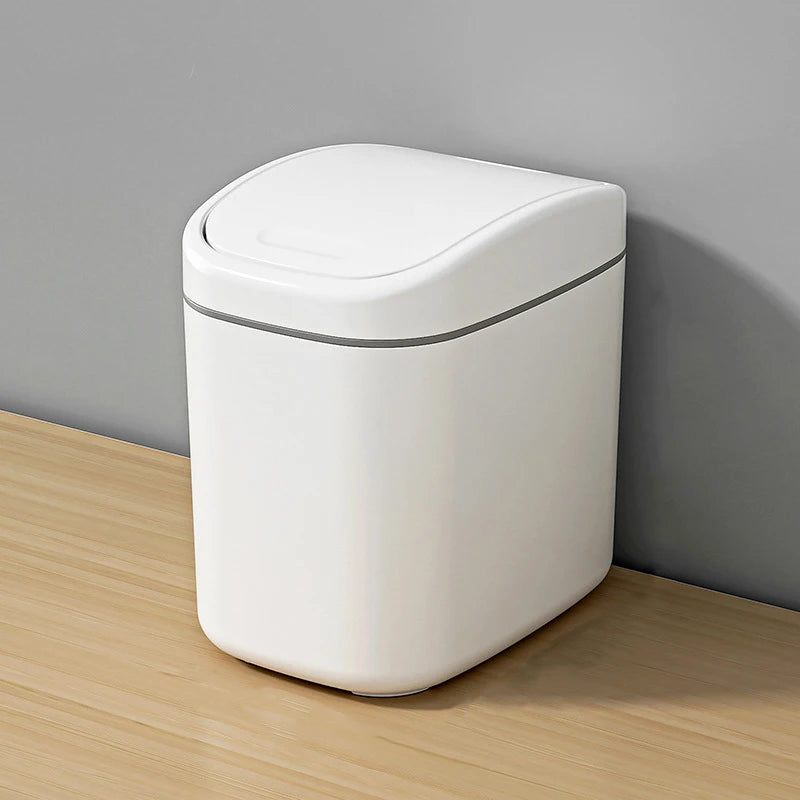 Desktop Trash Can Small Mini Garbage Can Plastic