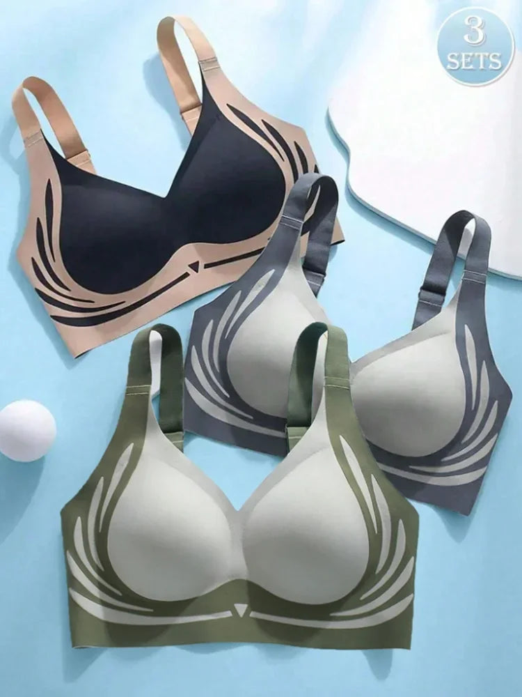 Push-up bh zonder beugel voor dames,