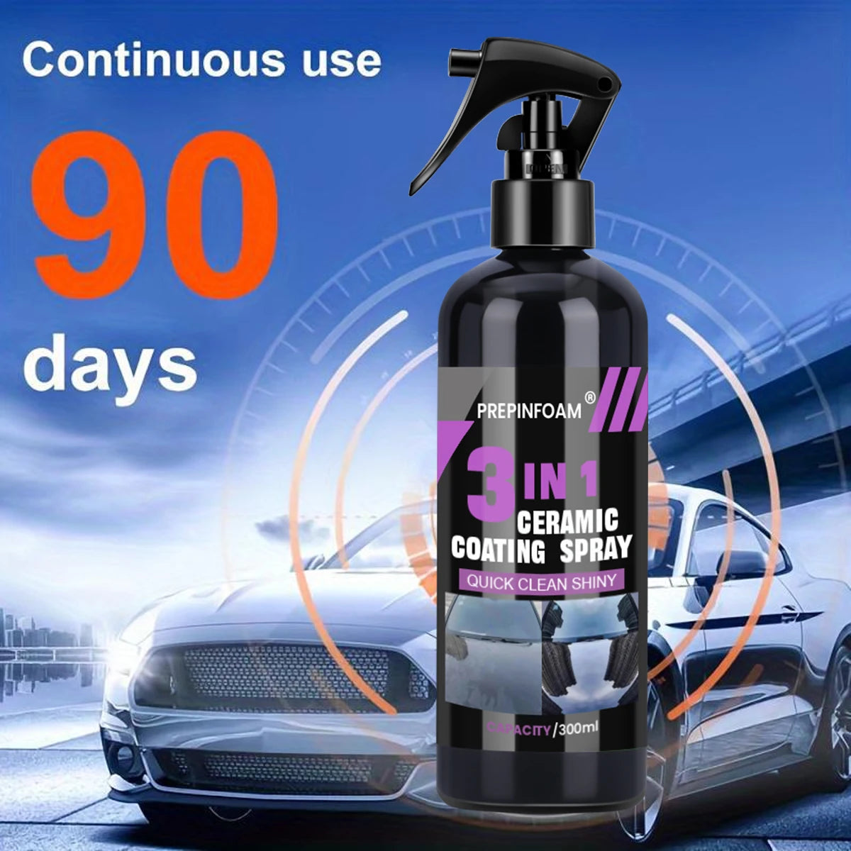 3 in 1 auto keramische nano coating