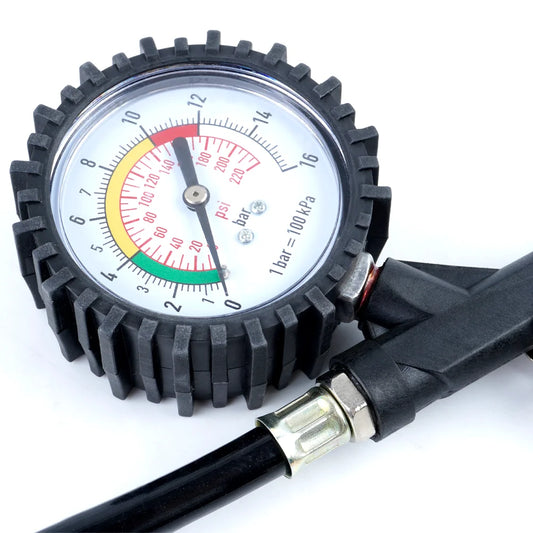 220PSI bandenspanningsmeter Hoge precisie eenvoudige drukregeling