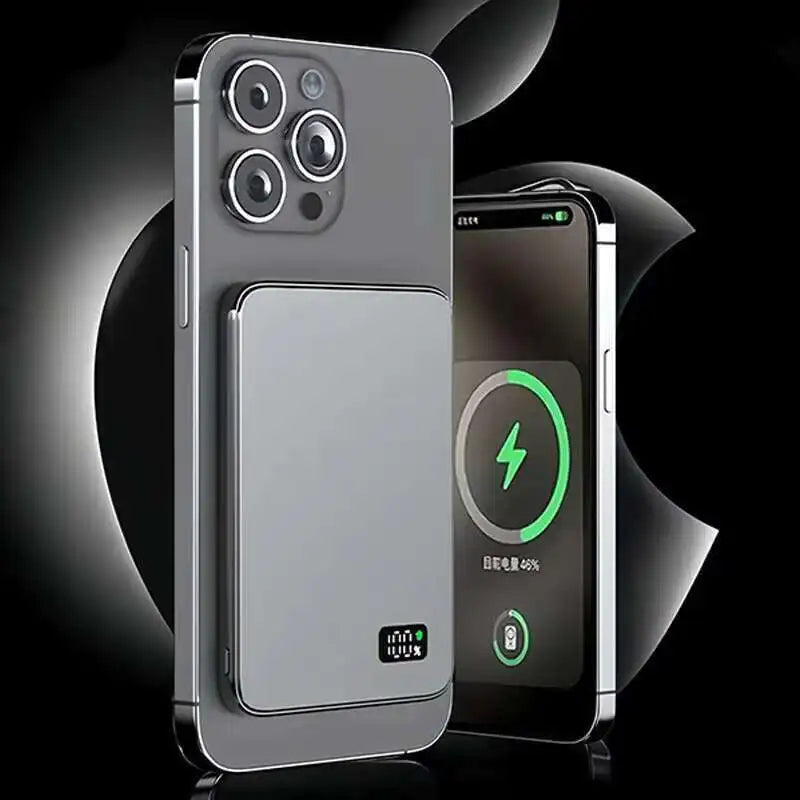 Xilecaly Ultra thin Alloy Powerbank Magnetic Power Bank