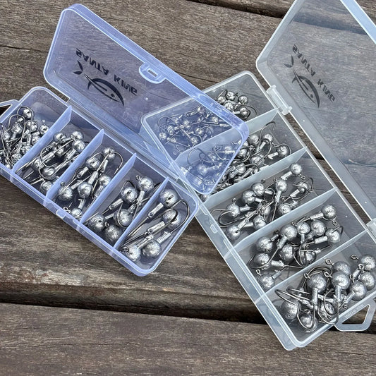 SantaKing 33/70Pcs Jig Heads Fishing