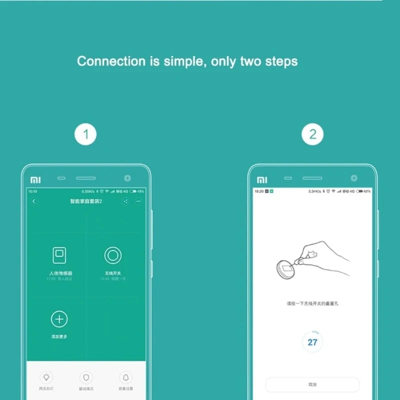 Xiaomi Mijia Smart Wireless Switch Smart Home