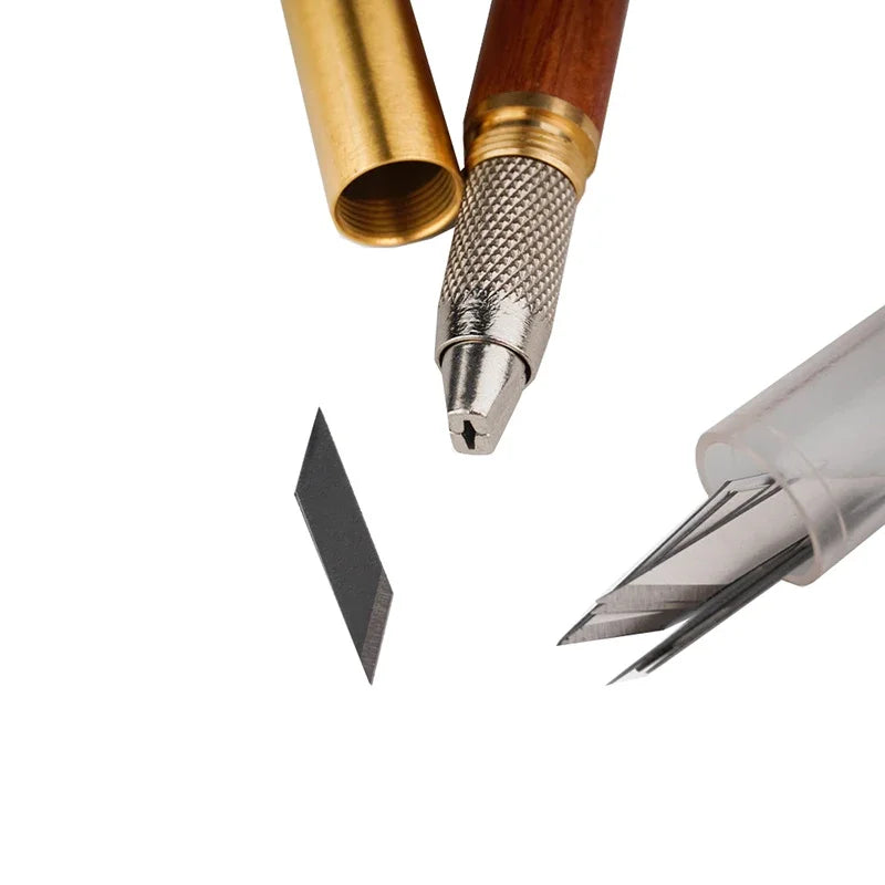 Woodworking Marking Knife Wooden Handle Scribing