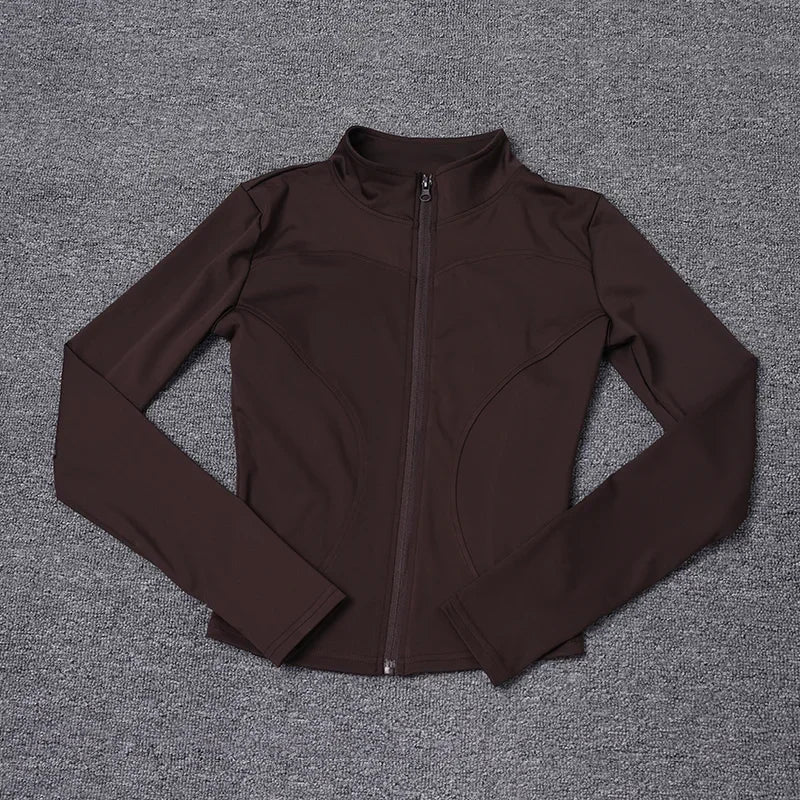 Sport Jacket Yoga Tops Women's Costume