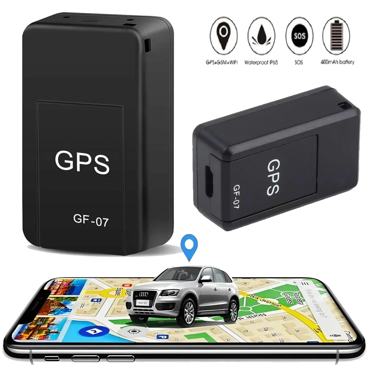 GPS Tracker Strong Magnetic Car Tracking Anti-Lost