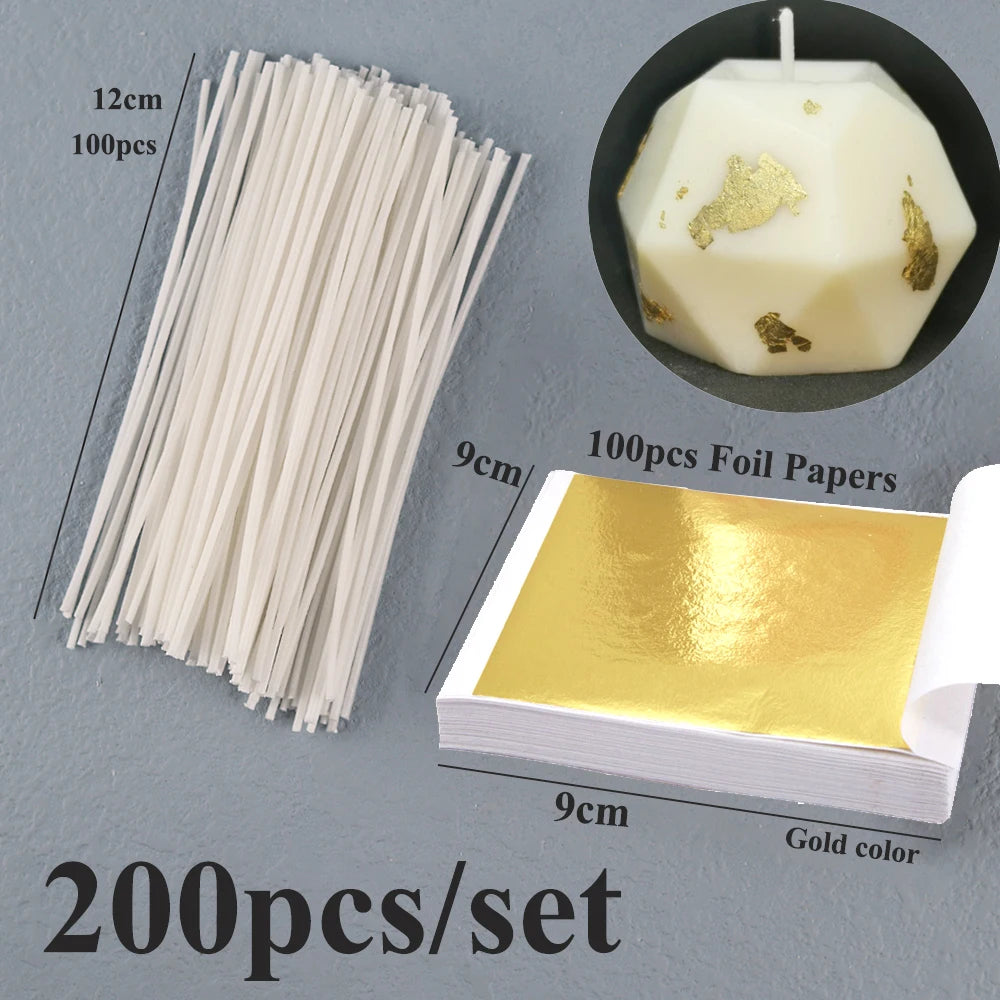 Smokeless Candle Wicks 2.6-20cm Pre-Waxed
