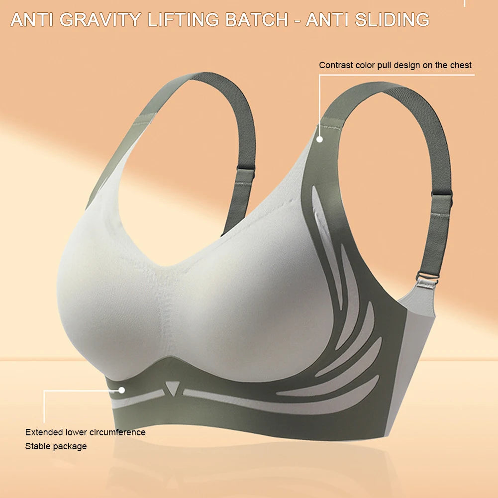 Nieuwe zomerse dames comfort anti-verzakking bh,