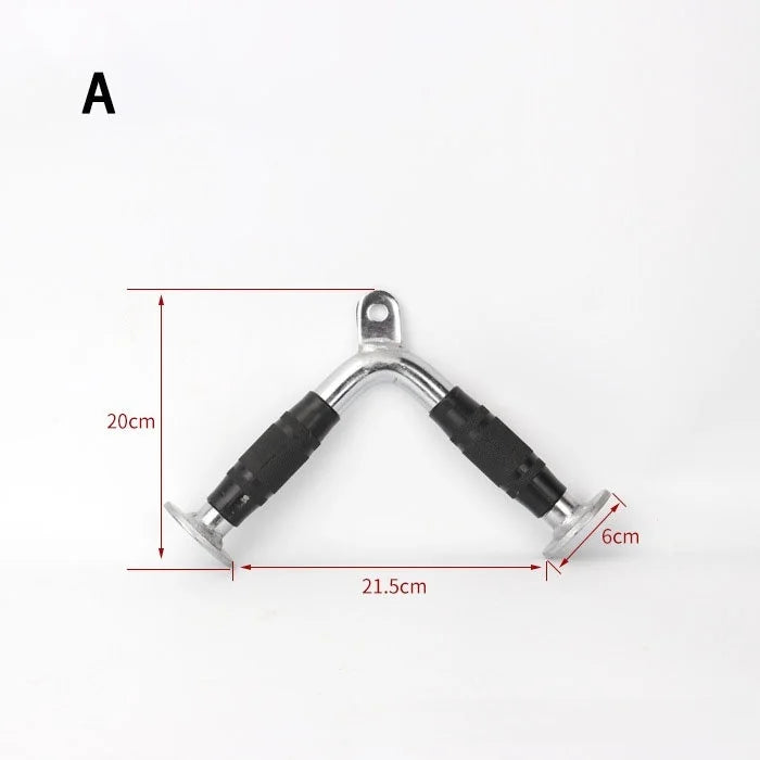 Fitness Solid T-bar, V-Bar Heavy Duty Load
