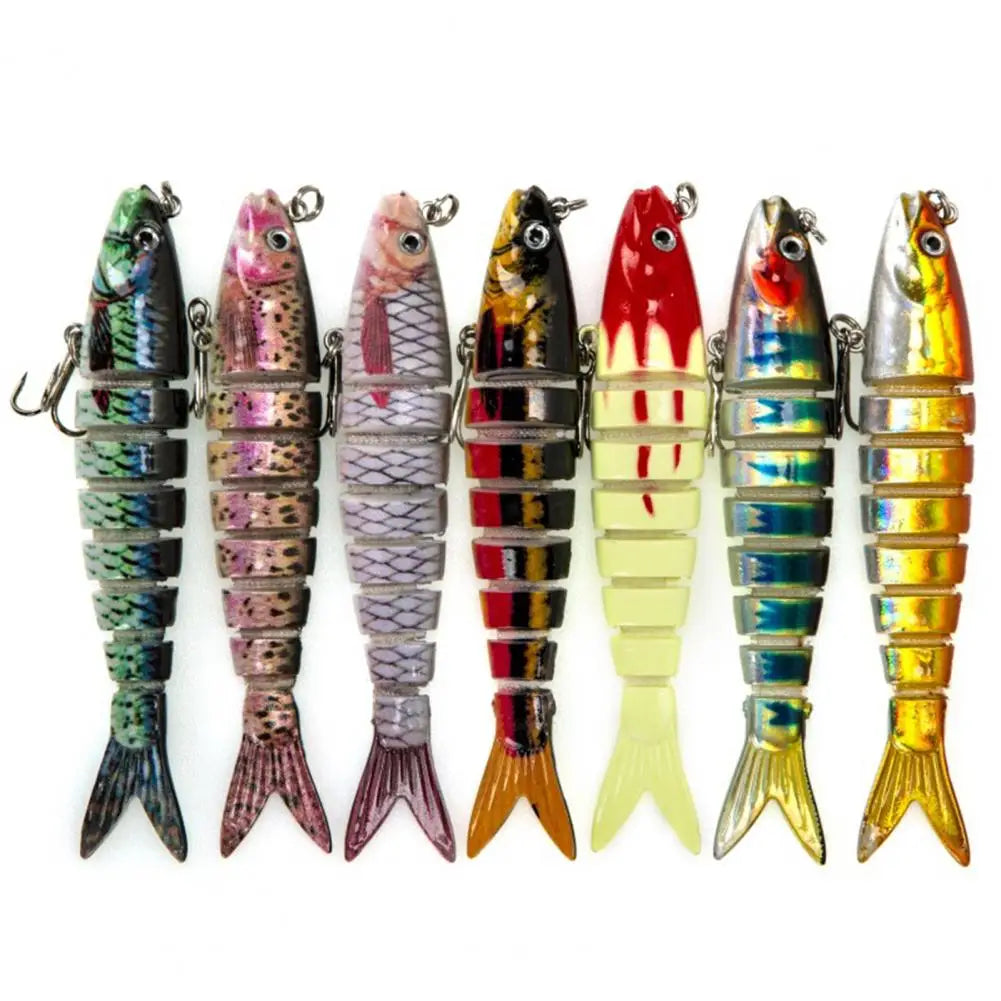 9CM/7g Fish Bait Sinking Wobblers Fishing Lures Jointed Crankbait Swimbait Hard Fishing Tackling Artificial Bait Fishhook