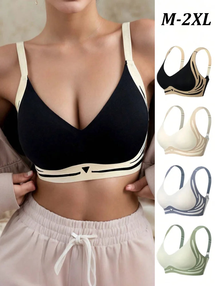 Push-up bh zonder beugel voor dames,