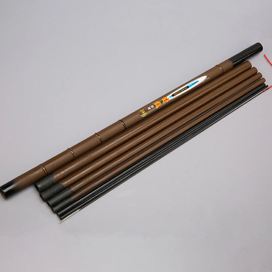 Portable Telescopic Fishing Rod with Solid Rod Tip