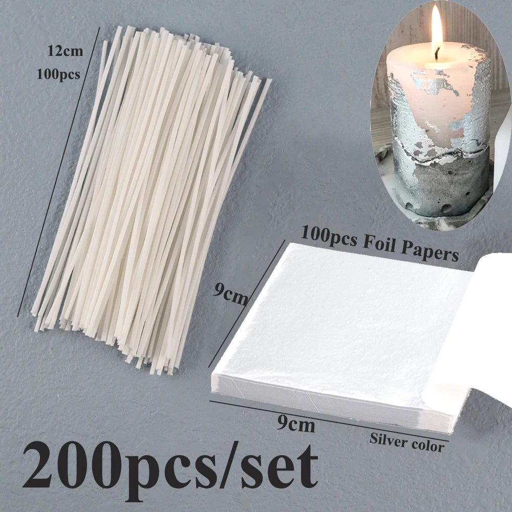 Smokeless Candle Wicks 2.6-20cm Pre-Waxed