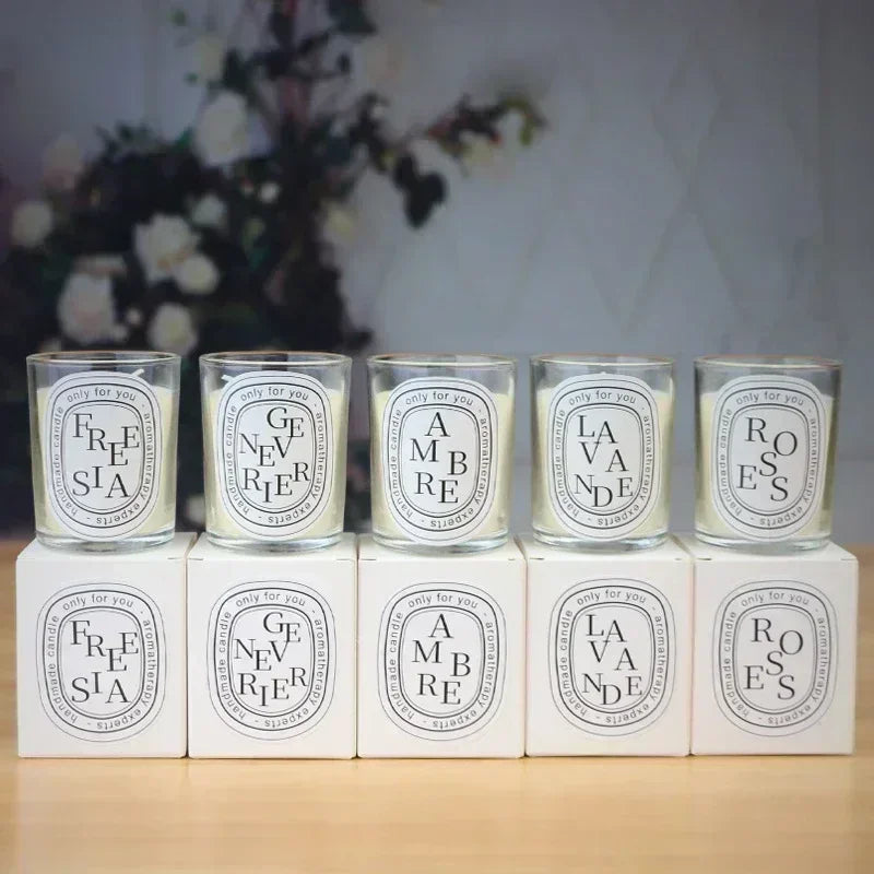 Romantic Transparent Scented Fragrance Candle Light