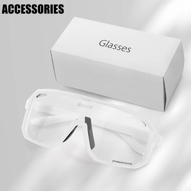 Cycling Glasses Photochromic Sunglasses Men Women Mountain