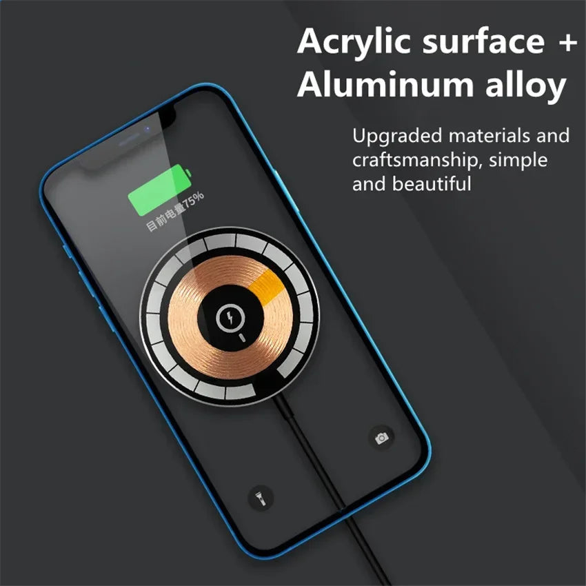 100W Magnetic Wireless Charger Pad Phone