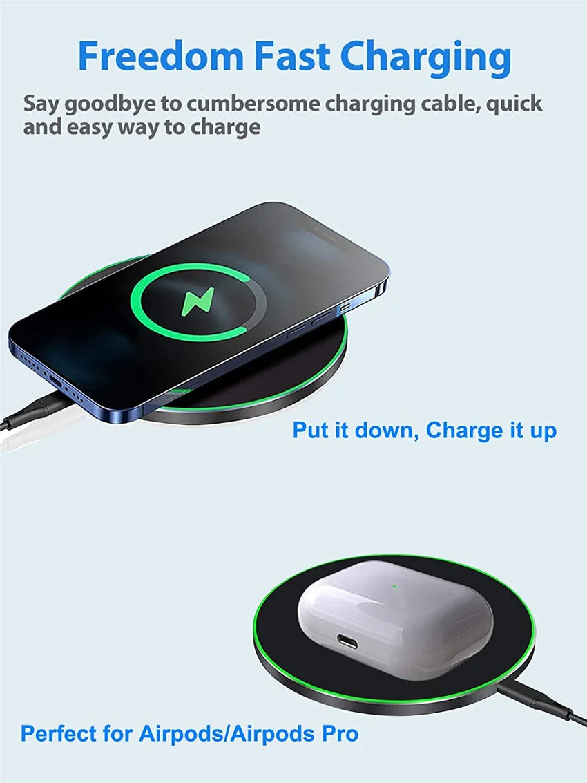 60W Wireless Charger Fast Charging Pad For Huawei