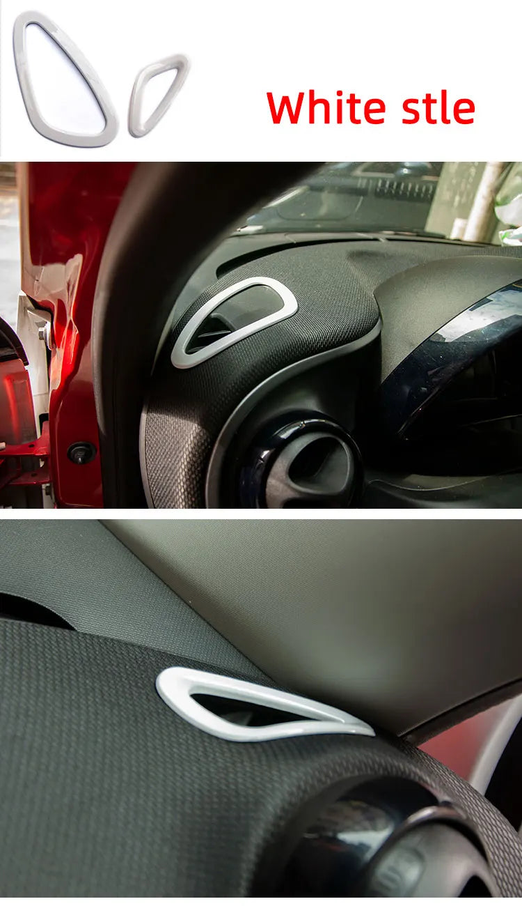 Dashboard Air Outlet Decoration Frame Car Stickers For Mercedes