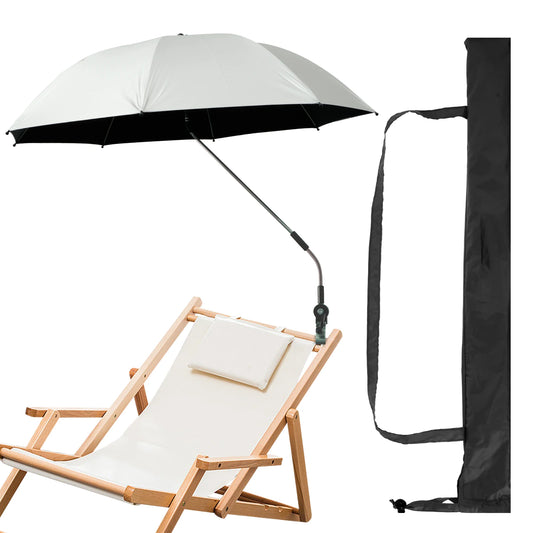 Beach Umbrella Adjustable Shade Umbrella Outdoor