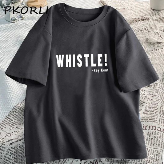 Whistle Roy Kent T Shirt Women Men Funny Ted Lassso