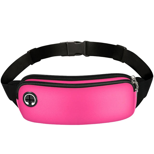 Sport Running Waist Bag Zipper Fanny Pack Adjustable
