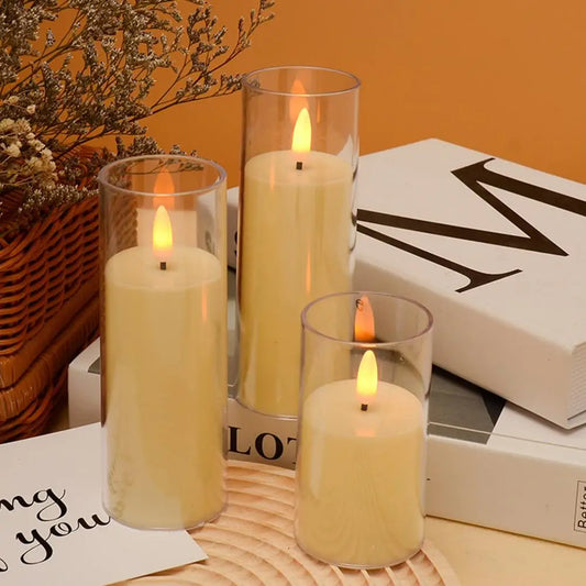 LED Candle Lamp Realistic Looking Flameless