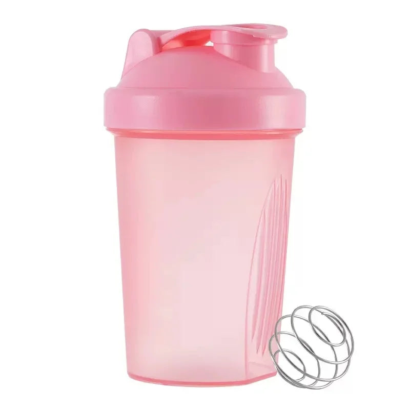 Sport Shaker Bottle 400ML Whey Protein Powder Mixing Bottle