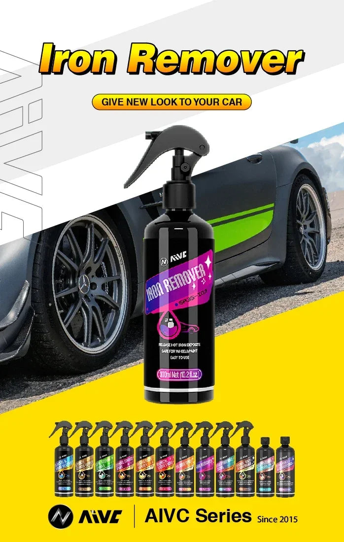 IJzerverwijderaar voor auto's IJzerverwijderaar Spray