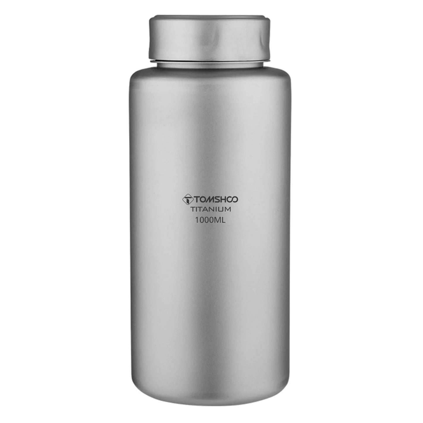 1L Titanium Fles Lekvrij Enkellaags Sport Waterfles 750ml Potbeker