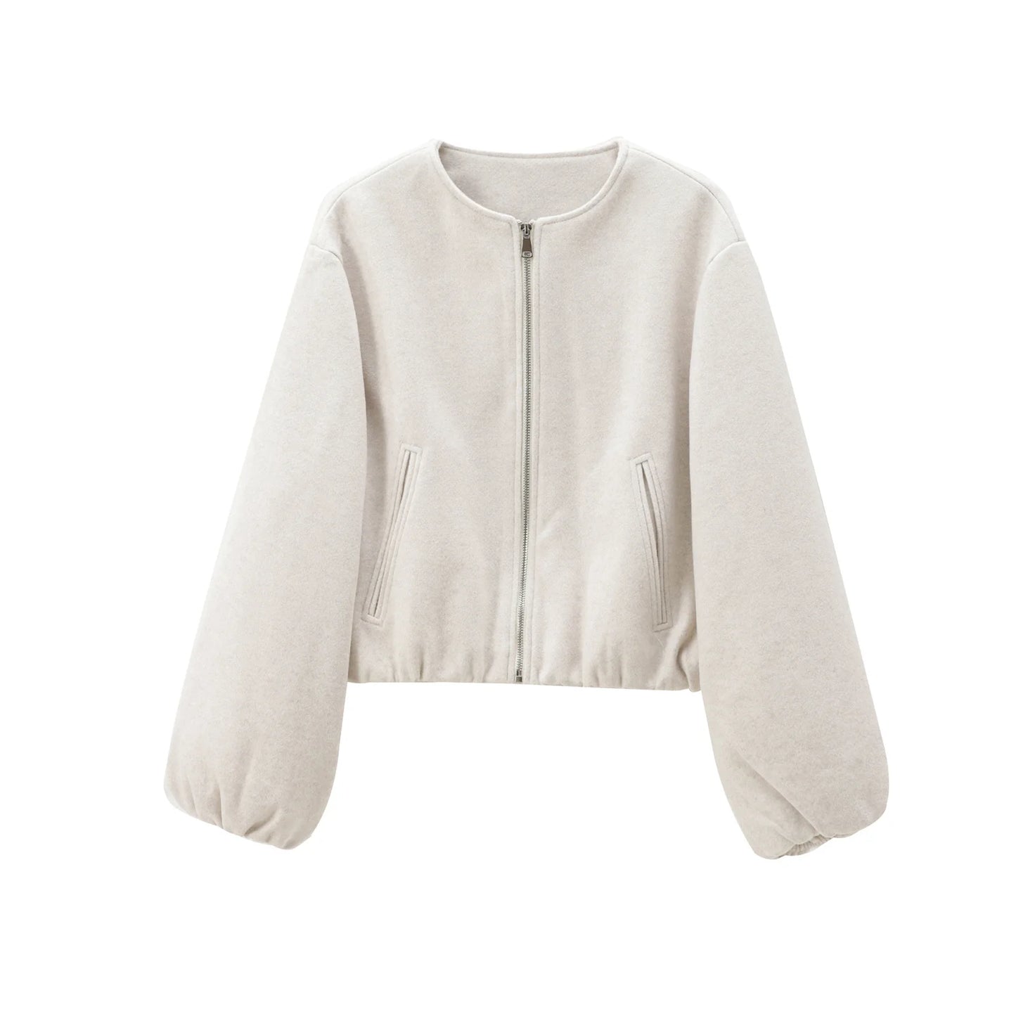 MUJER 2025 Fleece Bomber Jackets for Women
