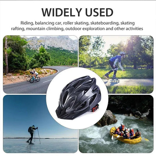 Fietshelm Comfort Voering Lichtgewicht Vezeltextuur Helm