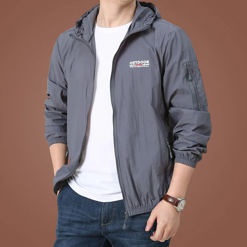Summer Sun Jacket Men Outdoor