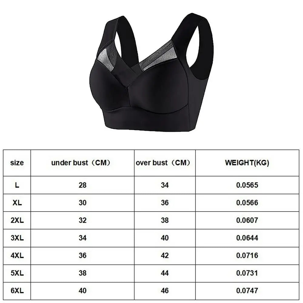 Vrouwen Posture Bra Draadloze Ergonomische Push-Up