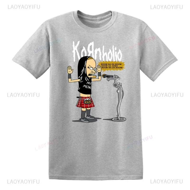 New Kornholio Fun Men's and Women's T-shirts Party Jokes Gift