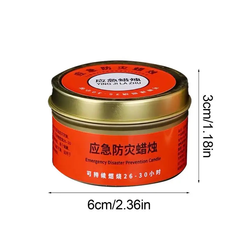 Windproof Candles 30 Hour Light Long Lasting
