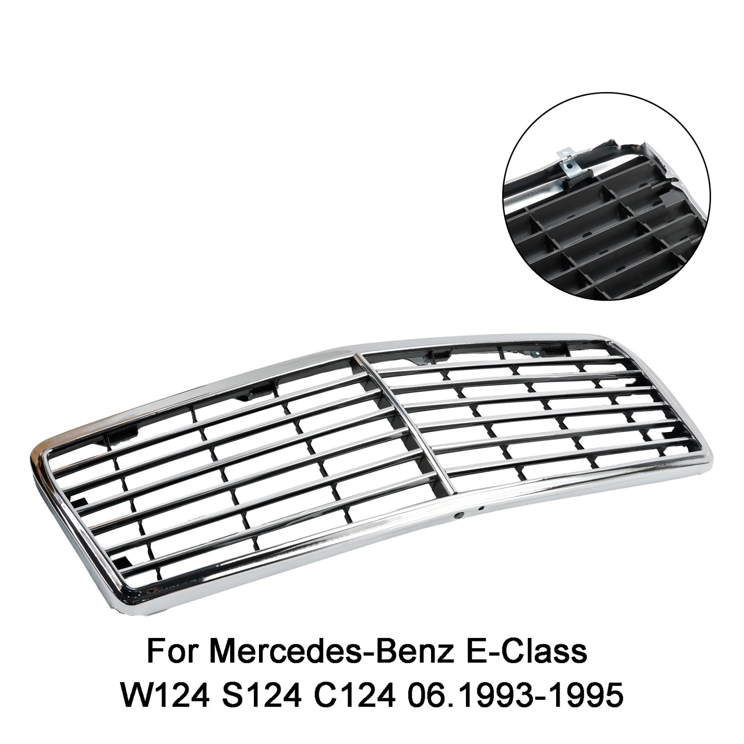 Artudatech Front Bumper Grille Grill Fit Mercedes-Benz E-Class