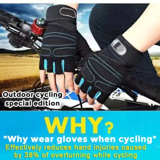 Cycling Gloves Gloves Half Finger Gloves Anti-Slip