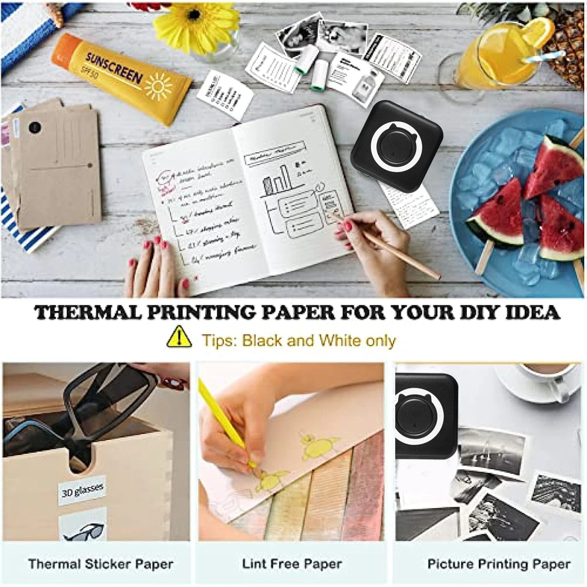 MINI Print Portable Thermal Printer