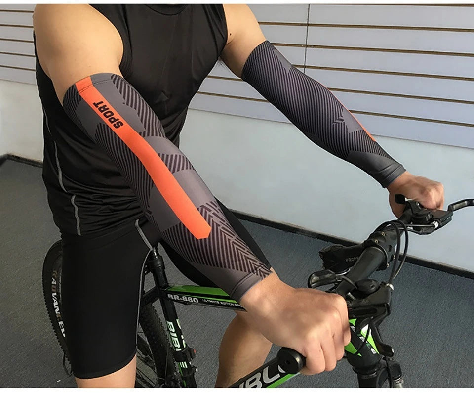 2pcs Sport Cycling Bicycle UV Sun Protection Cuff Cover
